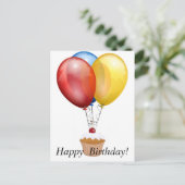 Carte postale Anniversaire (Debout devant)