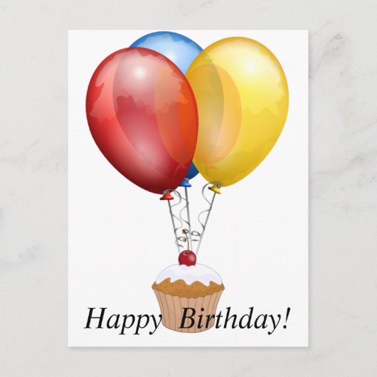 Carte postale Anniversaire (Devant)