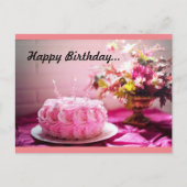 Carte Postale Anniversaire (Devant)