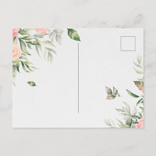 Carte postale anniversaire (Dos)