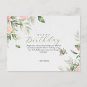 Carte postale anniversaire (Devant)