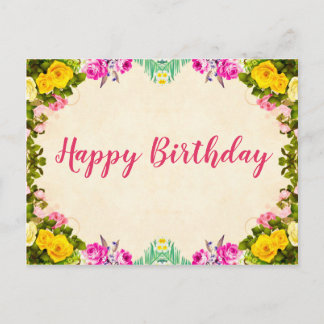 Carte postale Anniversaire