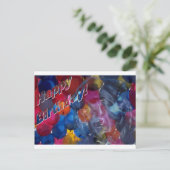 Carte Postale anniversaire (Debout devant)