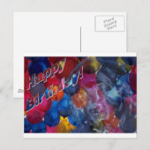 Carte Postale anniversaire (Devant / Derrière)