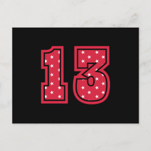 Carte Postale ANNIVERSAIRE 13 ANS 13e Anniversaire Enfants Vinta