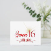 Carte Postale Anniversaire 16 ans (Debout devant)