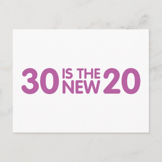 Carte Postale Anniversaire 30 ans (Devant)