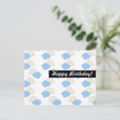 Carte Postale Anniversaire Arc-en-ciel Toute Occasion Personnali (Debout devant)