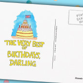 Carte postale ANNIVERSAIRE BRITANNIQUE par Nicole