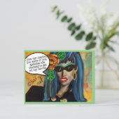Carte postale-anniversaire Carte postale (Debout devant)