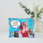 Carte postale-anniversaire Carte postale (Debout devant)