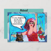 Carte postale-anniversaire Carte postale (Devant / Derrière)