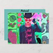 Carte postale-anniversaire Carte postale (Devant / Derrière)