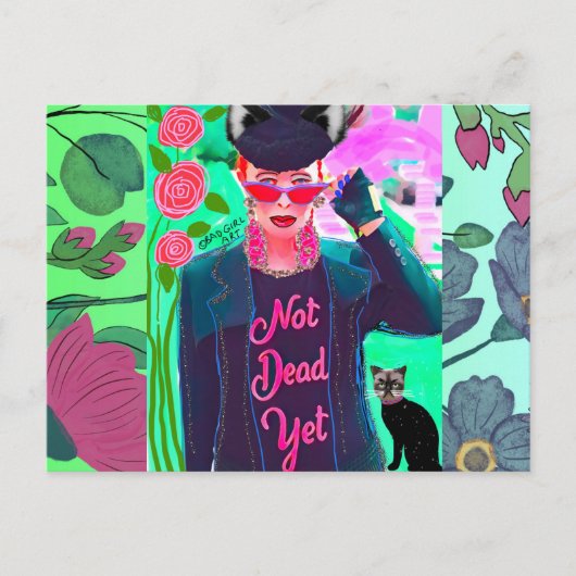 Carte postale-anniversaire Carte postale (Devant)