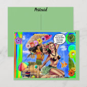 Carte postale-anniversaire Carte postale (Devant / Derrière)