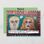 Carte postale-anniversaire Carte postale (Devant / Derrière)