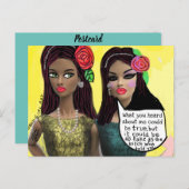 Carte postale-anniversaire Carte postale (Devant / Derrière)