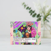 Carte postale-anniversaire Carte postale (Debout devant)