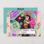 Carte postale-anniversaire Carte postale (Devant / Derrière)