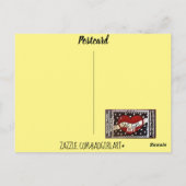 Carte postale-anniversaire Carte postale (Dos)