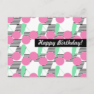 Carte Postale Anniversaire Cerise Personnalisé pour Toute Occasi