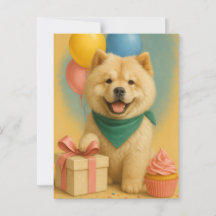 Anniversaire Chow Chow