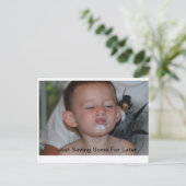 Carte postale Anniversaire Crazy Cookie (Debout devant)