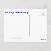 Carte Postale Anniversaire d'Angel (Dos)