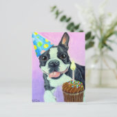 Carte Postale Anniversaire de Boston (Debout devant)