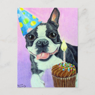 Carte Postale Anniversaire de Boston