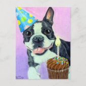 Carte Postale Anniversaire de Boston (Devant)