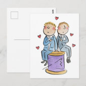 Carte Postale Anniversaire de coton (Devant / Derrière)