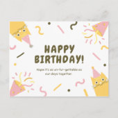 Carte Postale Anniversaire de Cute Kitty (Devant)