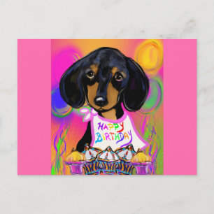 Carte Postale Anniversaire de Doxie