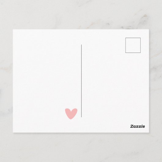 Carte postale Anniversaire de enfant Chat Rose Cut (Dos)