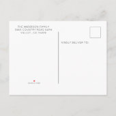 Carte postale Anniversaire de enfant simple (Dos)