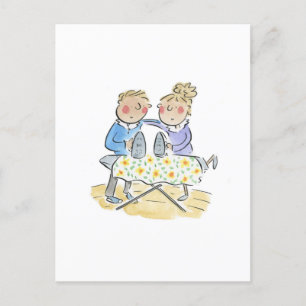 Carte Postale Anniversaire de fer