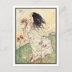 Carte Postale Anniversaire de Florence Harrison