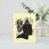 Carte Postale Anniversaire de Frankenstein (Debout devant)