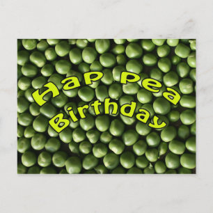 Carte Postale Anniversaire de Hap Pea