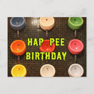 Carte Postale Anniversaire de Hap Pee