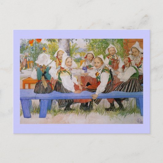 Carte Postale Anniversaire de Kersti 1909 (Devant)