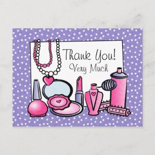 Carte Postale Anniversaire de la fille glamour (pd)