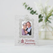 Carte Postale Anniversaire de l'argent (Debout devant)