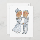 Carte Postale Anniversaire de l'argent (Devant / Derrière)