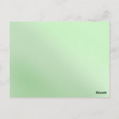 Carte Postale Anniversaire de l'école de la jungle des dinosaure (Dos)