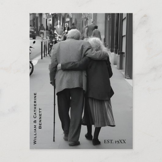 Carte Postale Anniversaire de mariage (Devant)