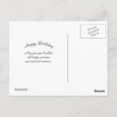 Carte postale Anniversaire de Morel Mushrooms (Dos)