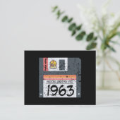 Carte Postale Anniversaire de Nerd 196 (Debout devant)