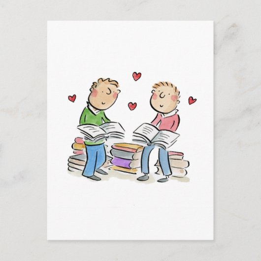 Carte Postale Anniversaire de papier (Devant)